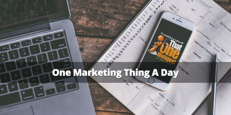 One Marketing Thing