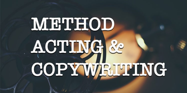 method acting and copywriting