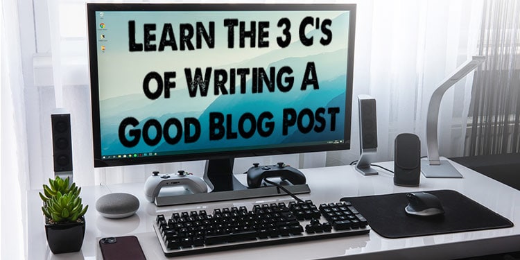 writing a good blog post