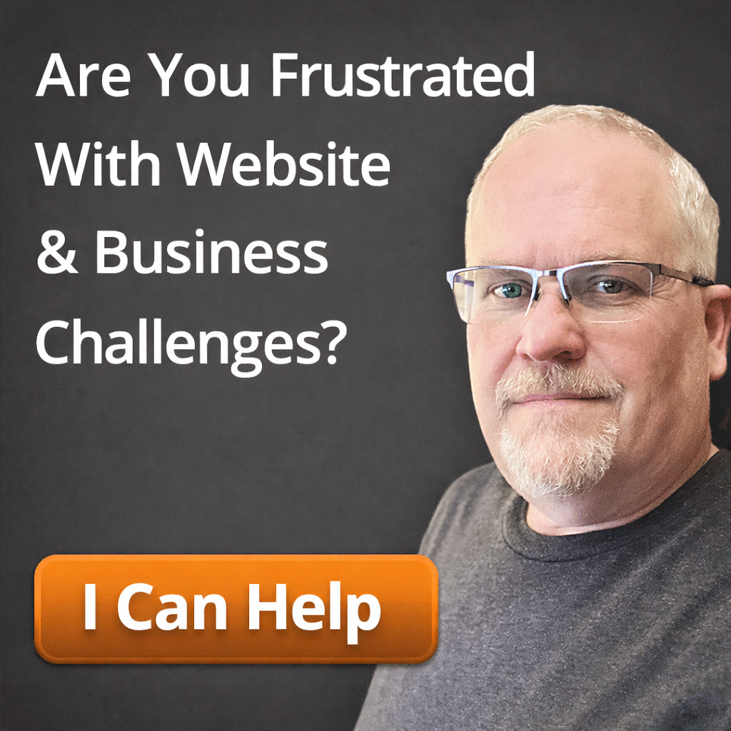 Website coaching with Frank Deardurff