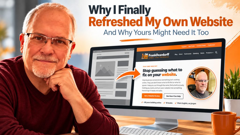 Refreshed My Website